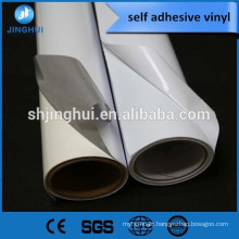 120g white Hot sale PVC vinyl sticker for outdoor advertising